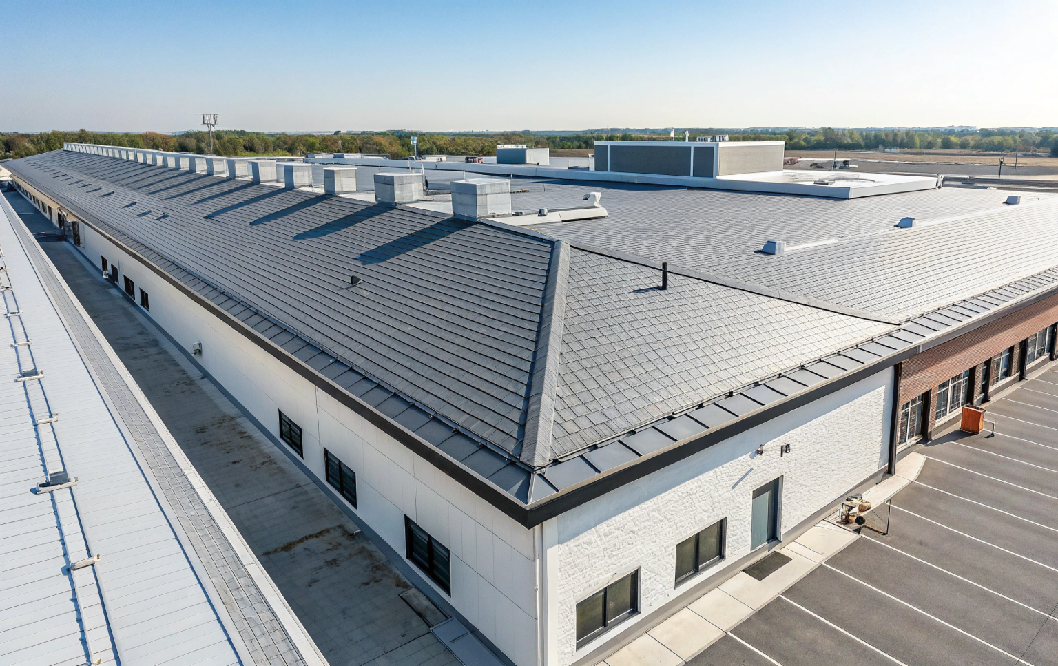 Roofing — Commercial roof