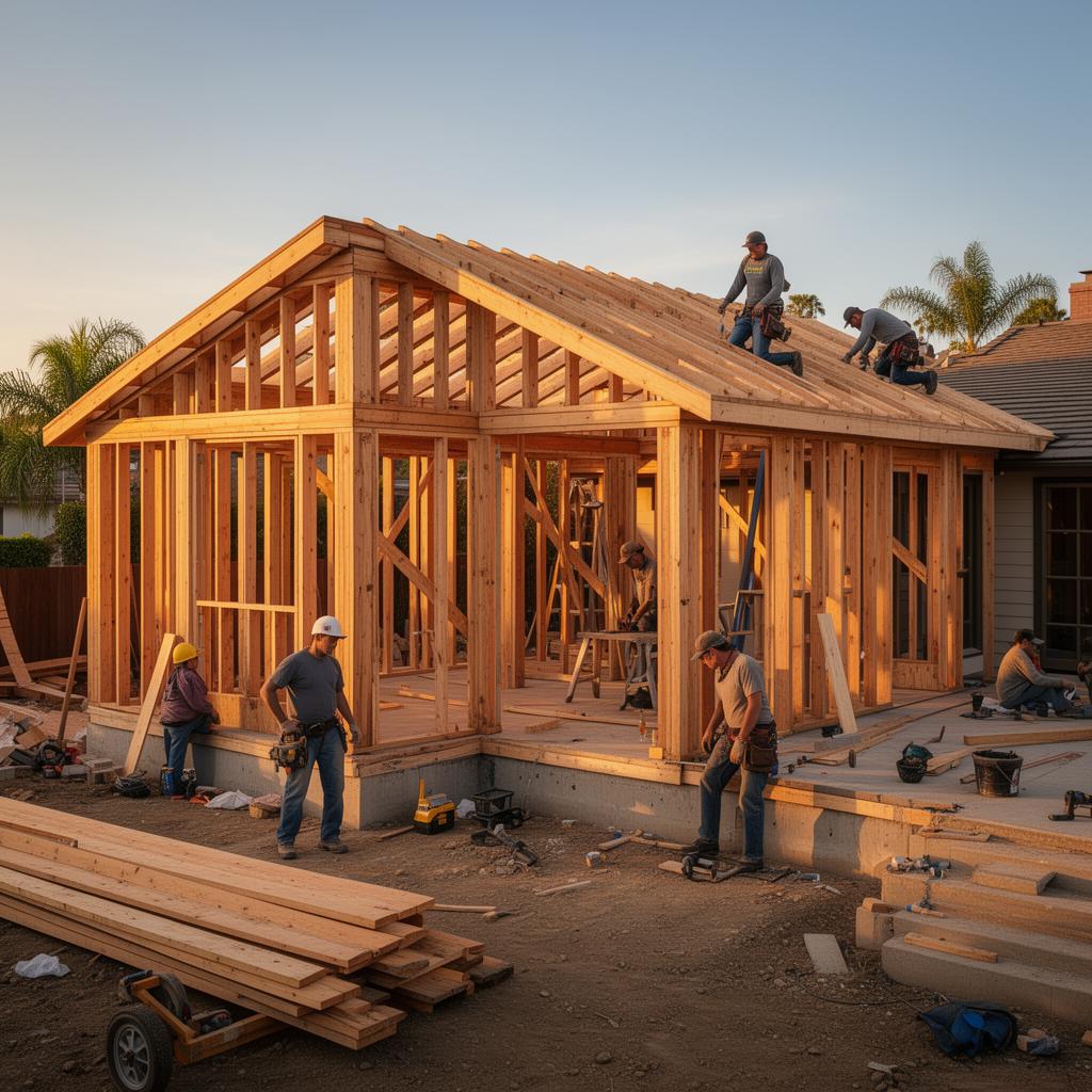 Construction services in California
