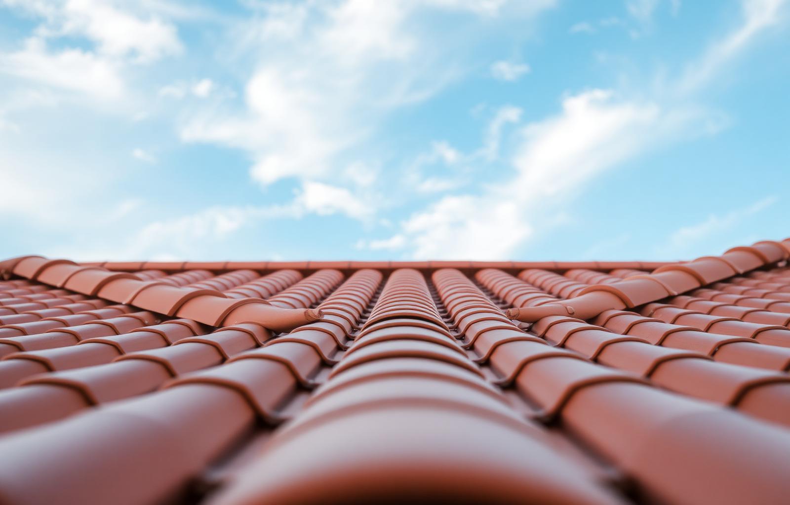 Premium tile roof on a California luxury home